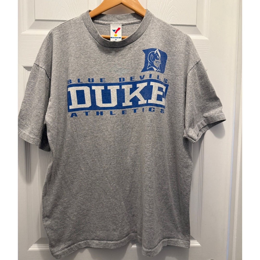 Duke Blue Devils TShirt, Size L, Used